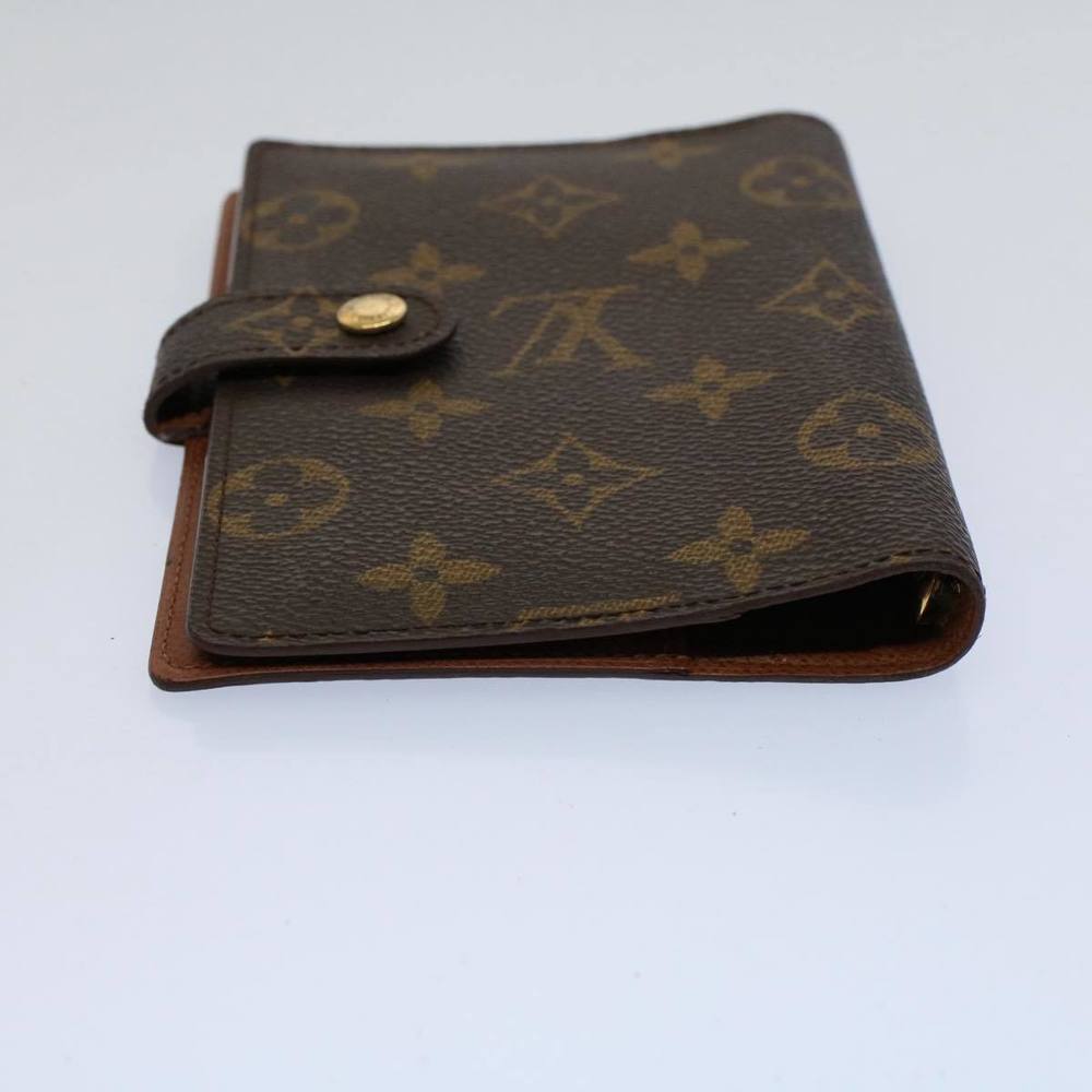 LOUIS VUITTON Monogram Agenda PM Day Planner Cover R20005 LV Auth bs9469 - Picture 5 of 16